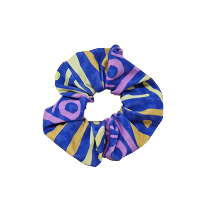 Scrunchie - Pammy Stripe (Recycled Nylon)