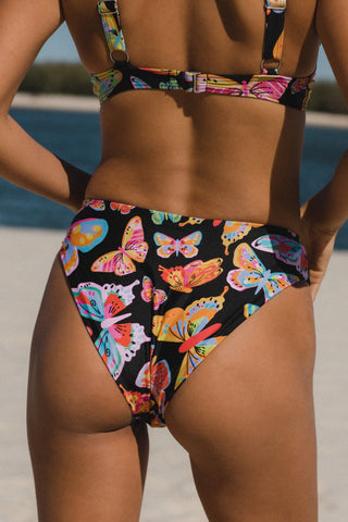 Pool Party Bikini Pant - Butterfly (SMALL FIT)