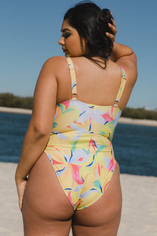 Babysitter One piece - Tropicana (SMALL FIT)